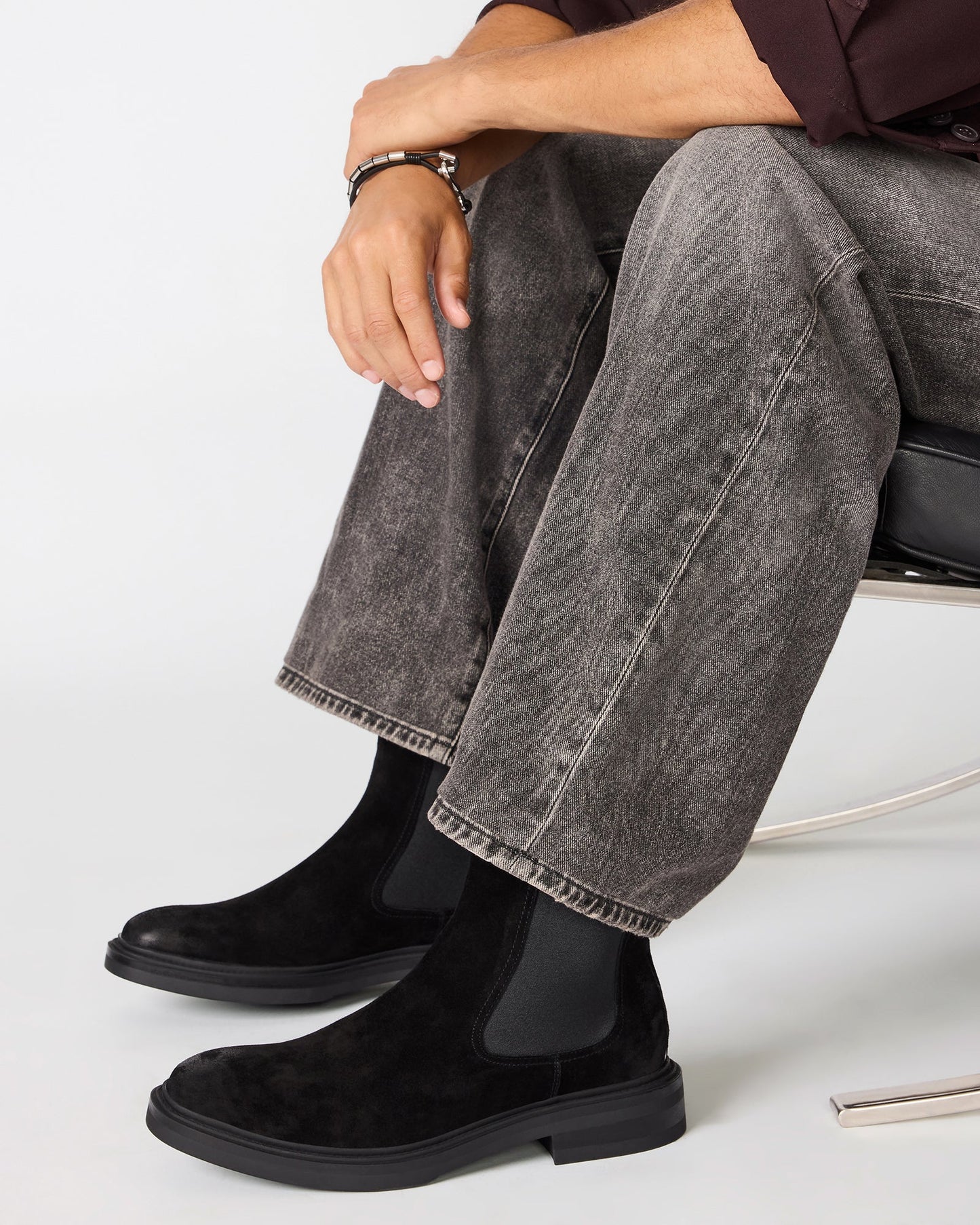 HEKTOR GREY SUEDE