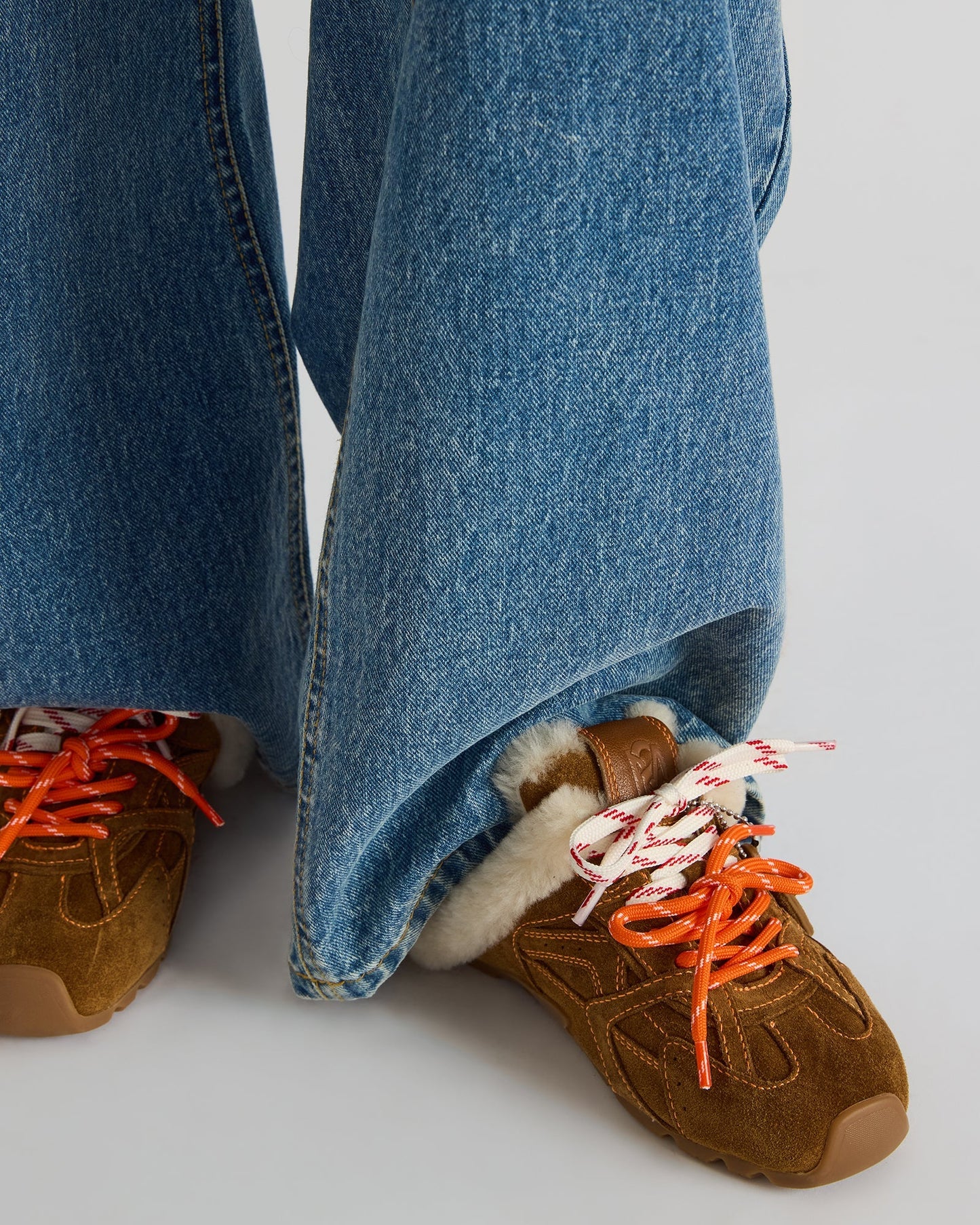 AZIEL MULE FAUX FUR NATURAL