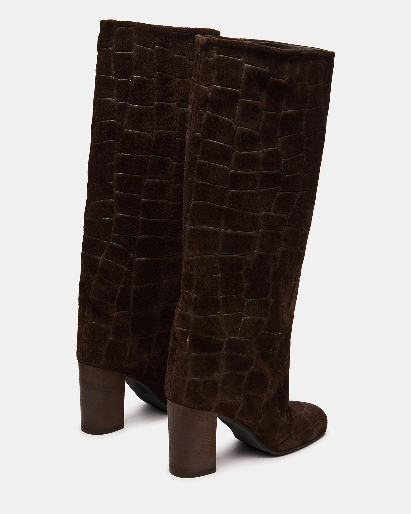 DELIA DARK BROWN SUEDE