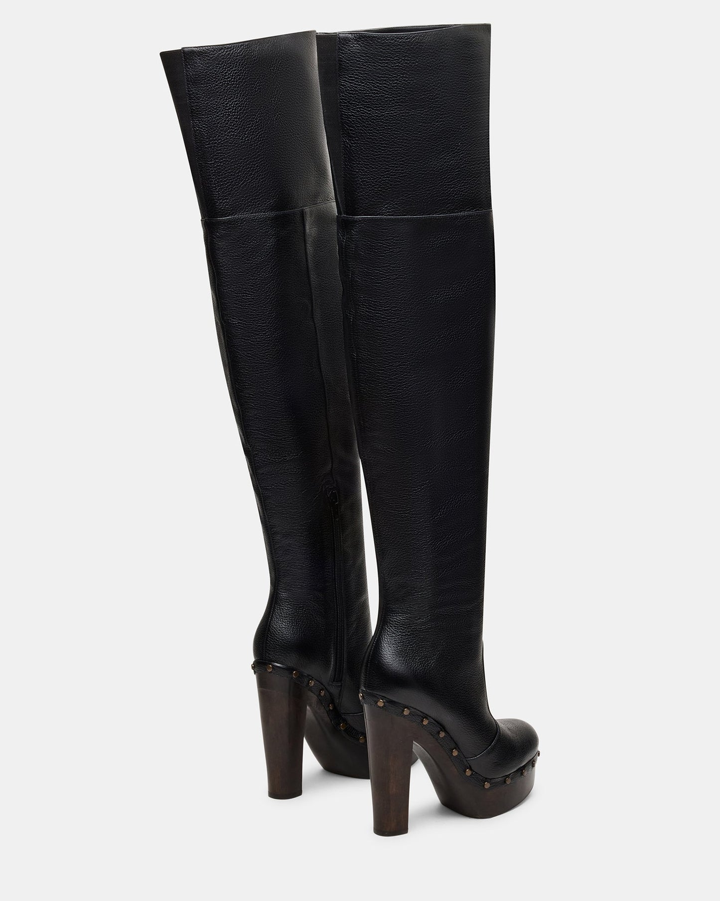 DELMIRA BLACK LEATHER