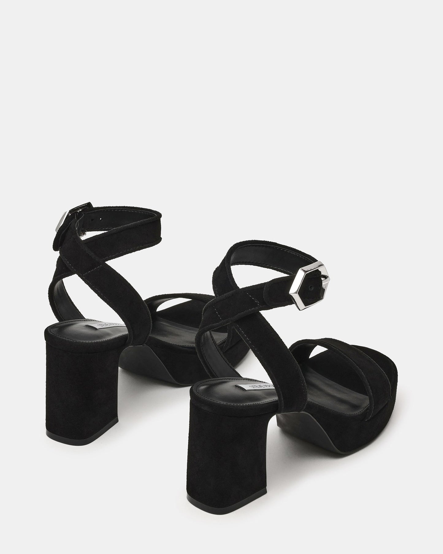ELIDA BLACK SUEDE