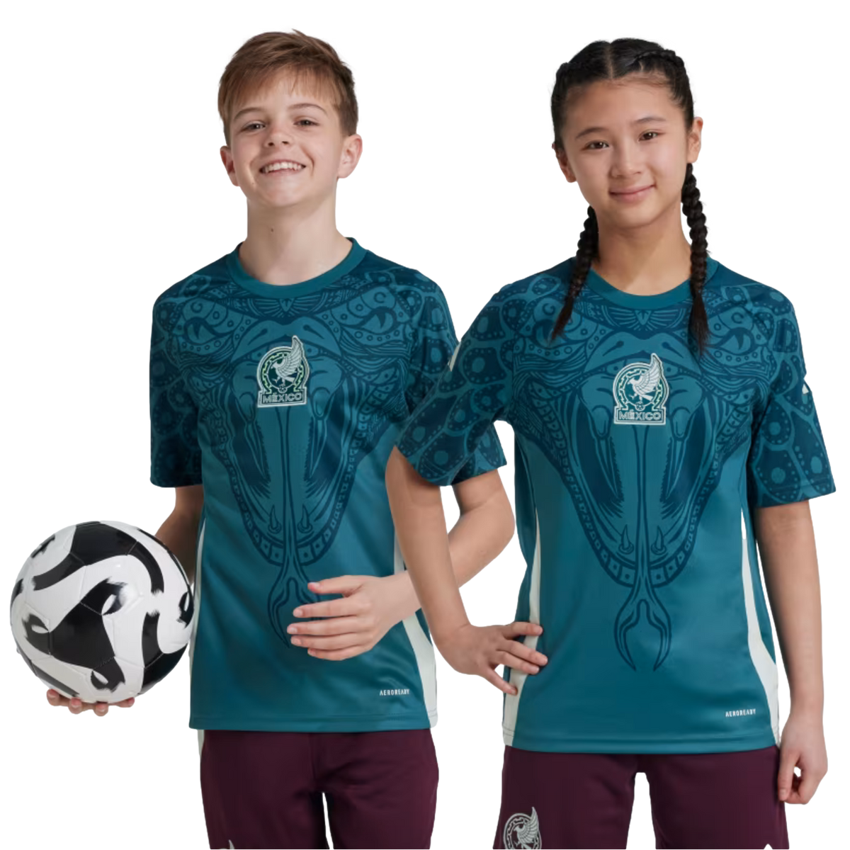 Adidas Mexico Youth Pre-Match Jersey