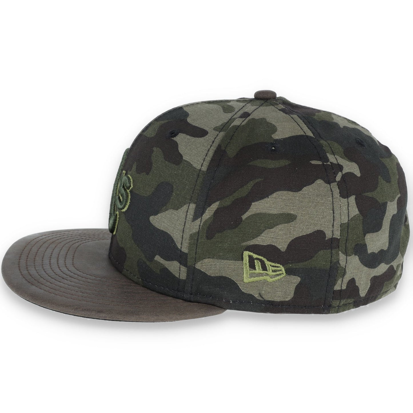 Oakland Athletics New Era 59Fifty Cap-camo/brown