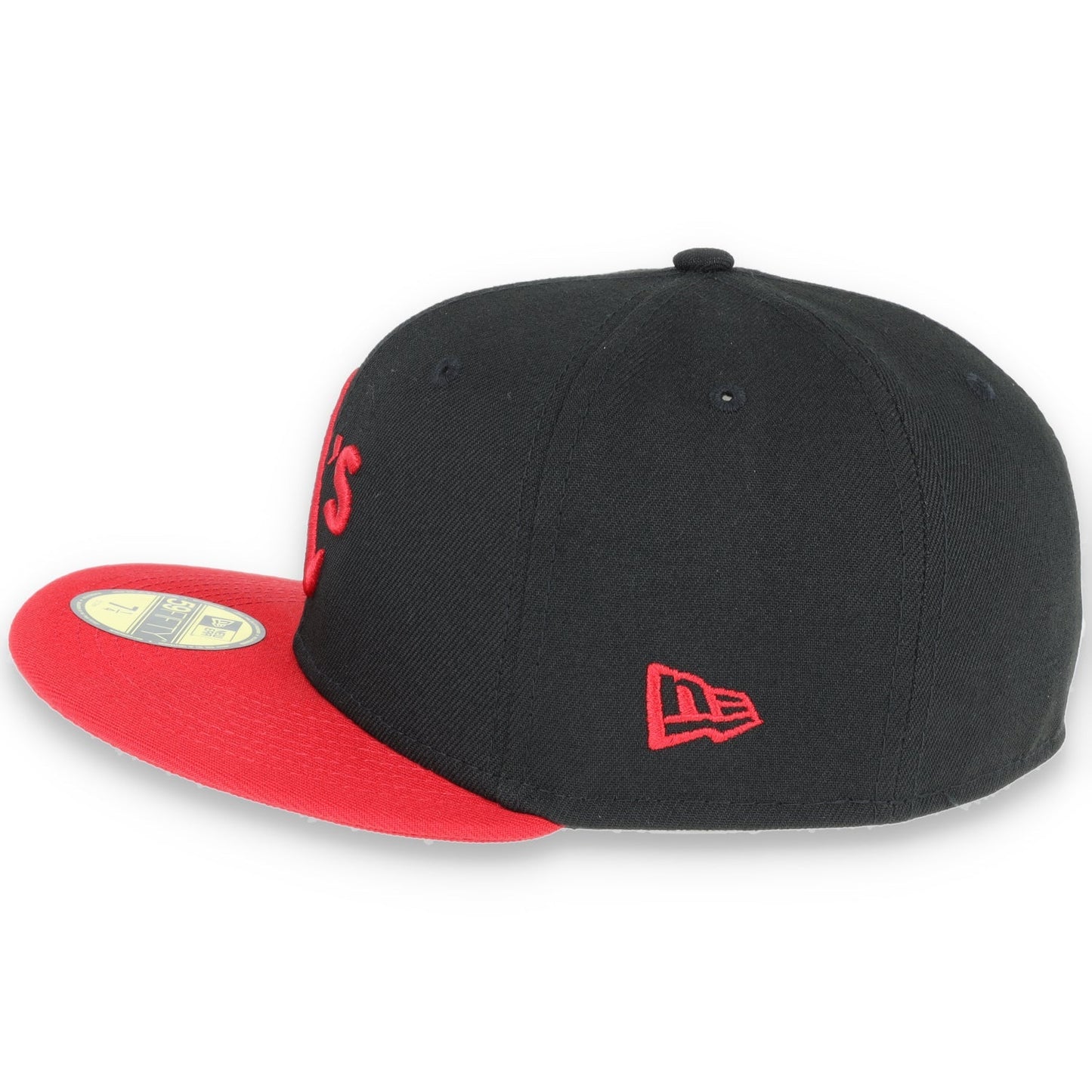 Oakland Athletics New Era 59Fifty Fitted Hat-Red/Black