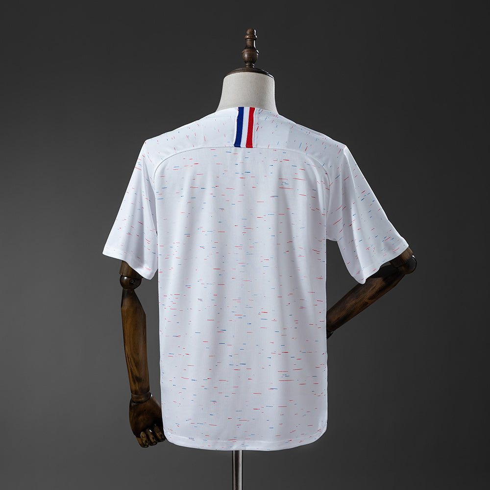 France Away Jersey 2018 World Cup Retro Football Kit Soccer Jersey