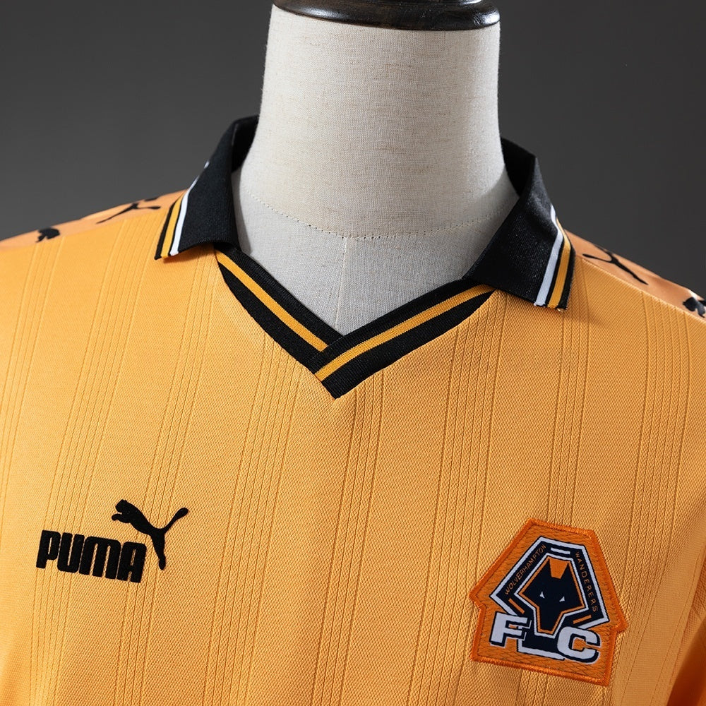 Wolves Home Jersey 1998-99 Retro Football Kit Soccer Jersey