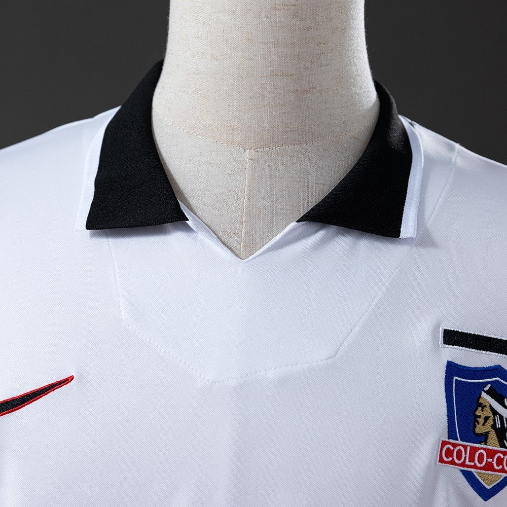 Colo Colo Jersey 1997-98 Home Retro Football Kit Long Sleeves