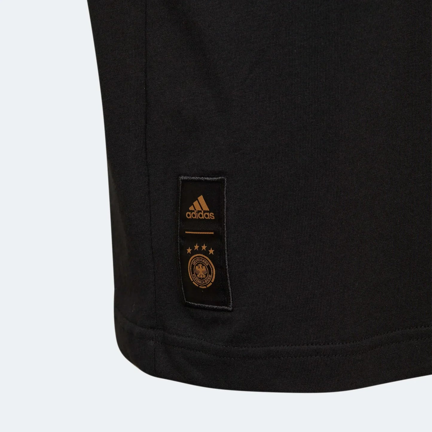 adidas 2022-23 Germany Youth Tee - Black