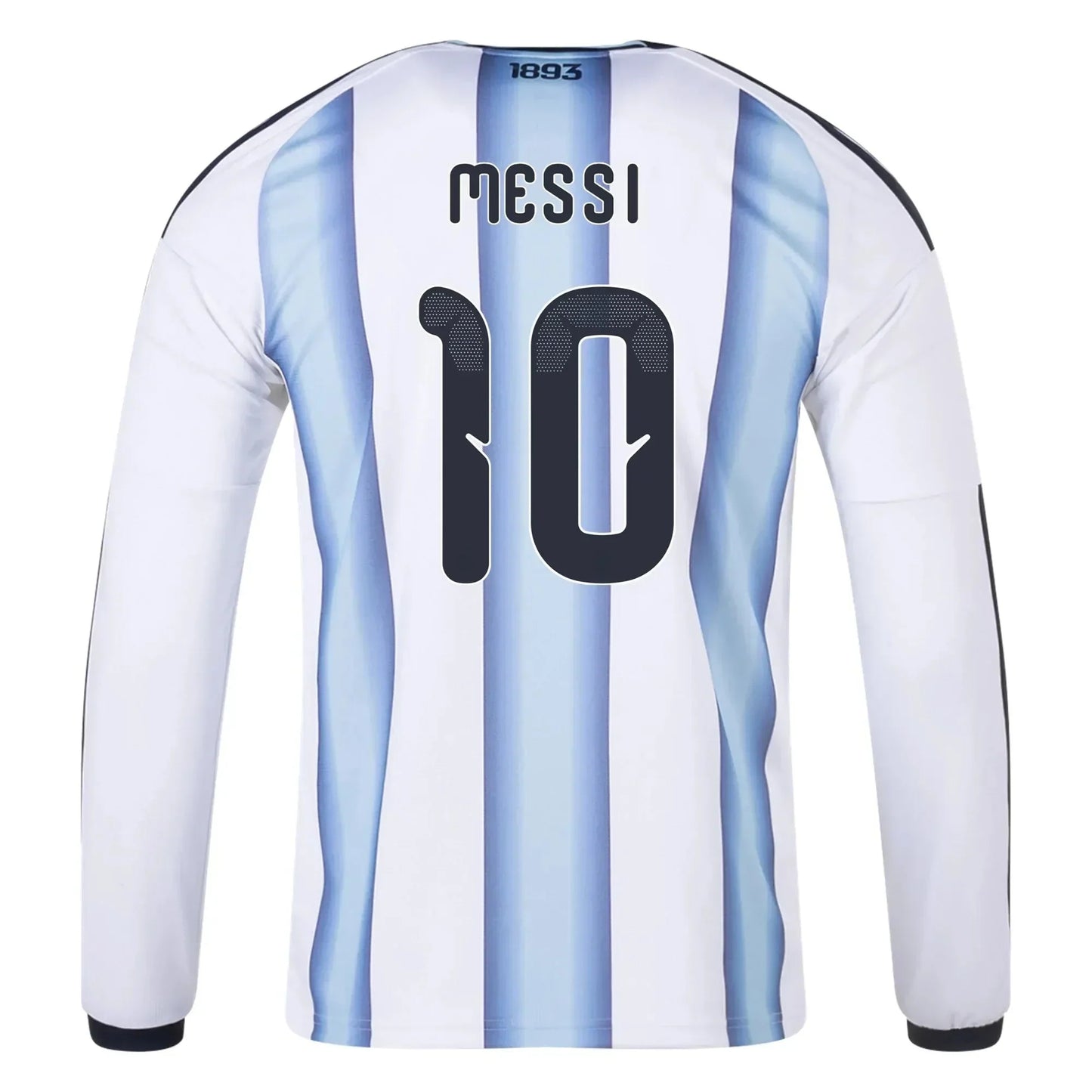 adidas 2026 Argentina Men's Stadium Home Long-Sleeve Soccer Jersey