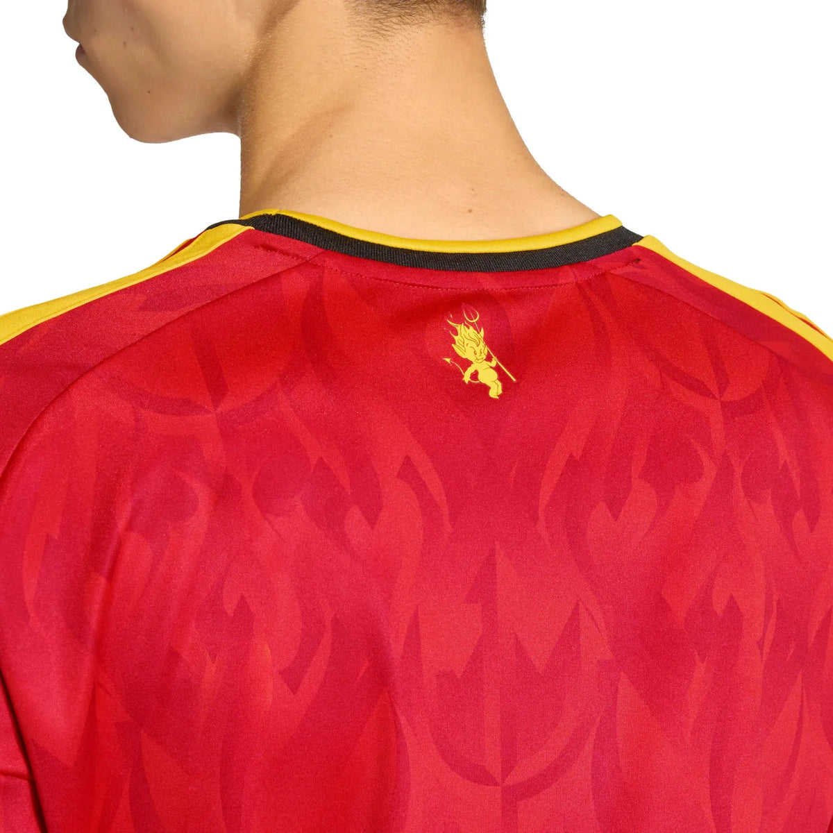 adidas 2026 Belgium Men's Stadium Home Soccer Jersey