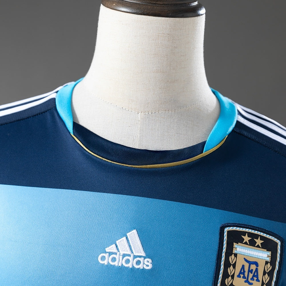 Argentina Away Jersey 2011 Retro Football Kit Soccer Shirt