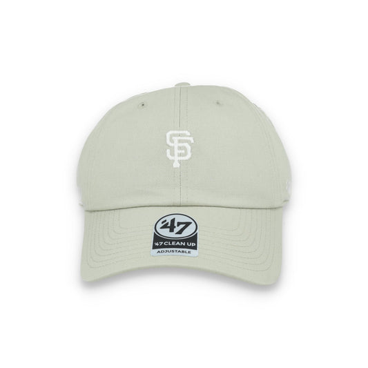 '47 Brand San Francisco Giants Foundation Clean Up Adjustable Hat- System Grey