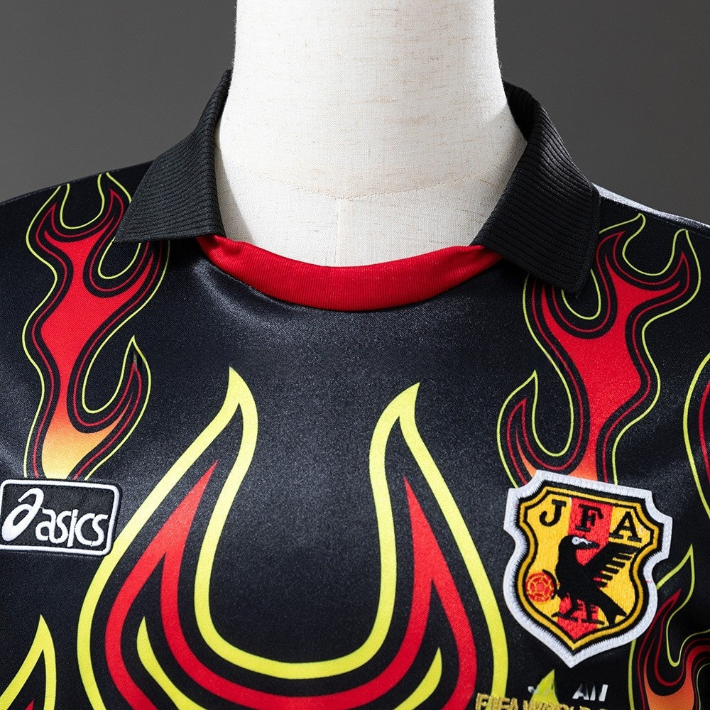 Japan Jersey 1998 Goalkeeper Retro Kit Long Sleeves