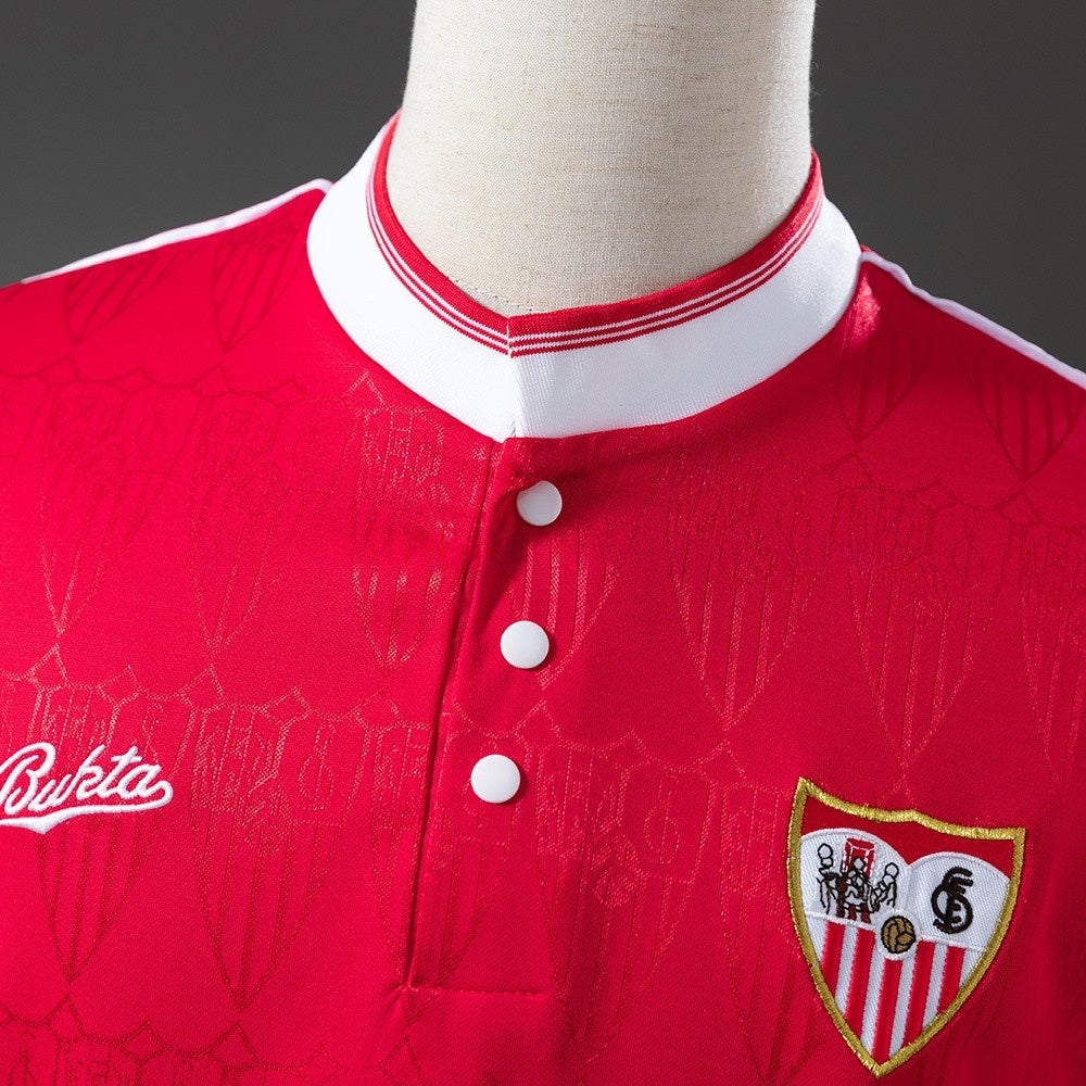 Sevilla Jersey 1991-92 Away Retro Football Kit
