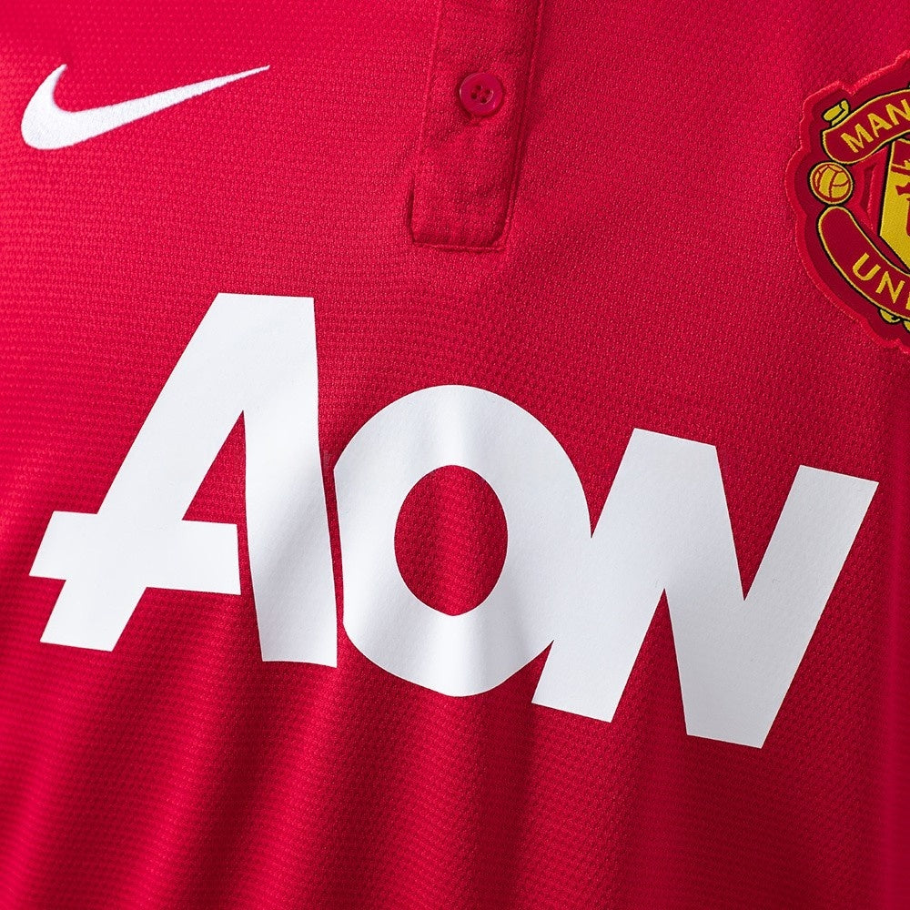 Manchester United Jersey 2013-14 Home Retro Football Kit