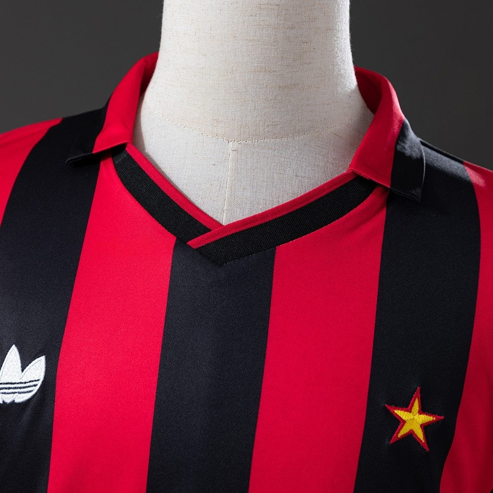 AC Milan Jersey 1990-91 Home Retro Football Kit