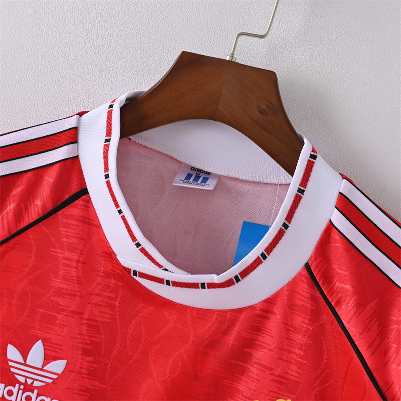 Retro Manchester United Jersey 1991-92 Home Football Kit Soccer Jersey