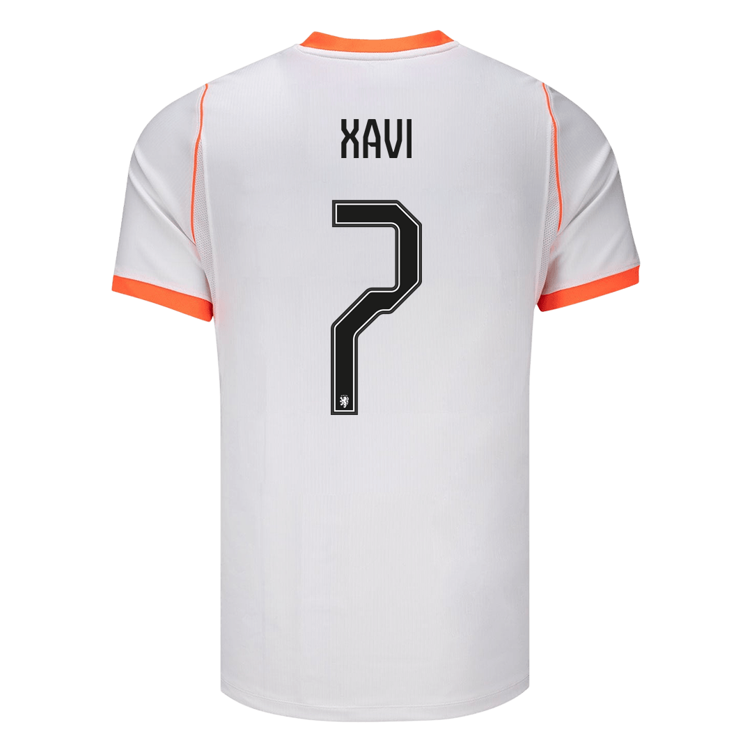 XAVI #7 Mens Netherlands World Cup Away Jersey 2026