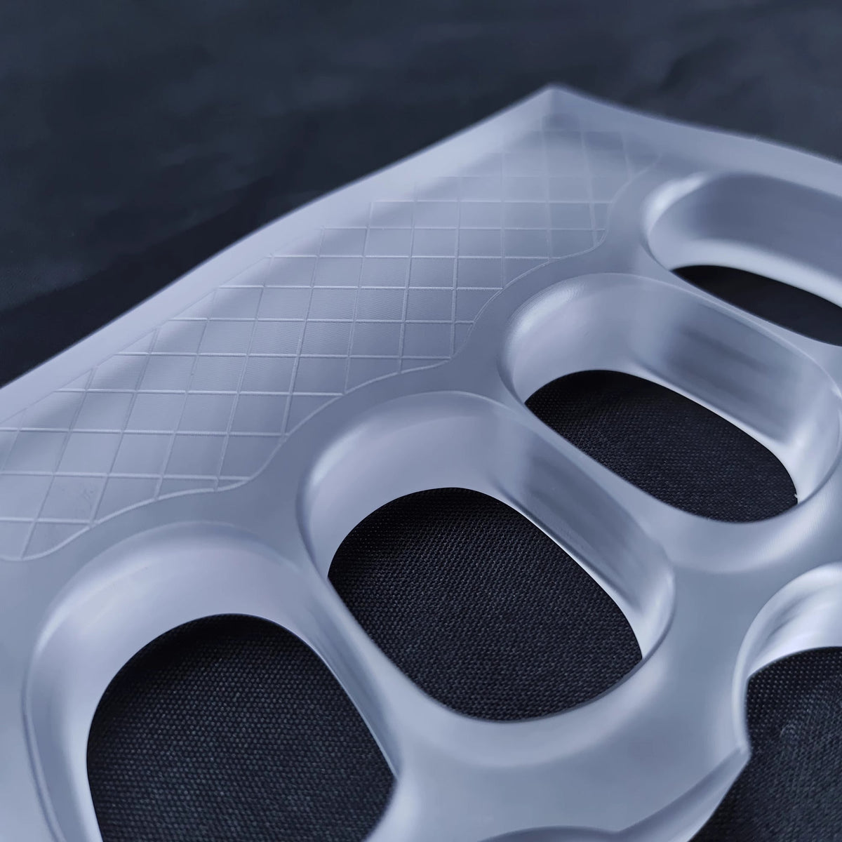 Brass Four Finger Knuckles – PVC Plastic with 14mm Ultra-Thick Non-Metal