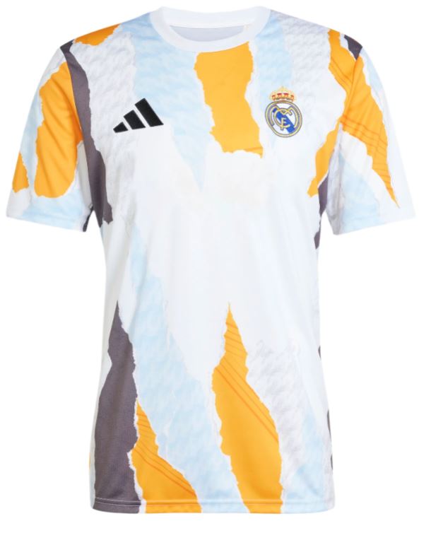Adidas Youth Real Madrid Pre Game Training Jersey