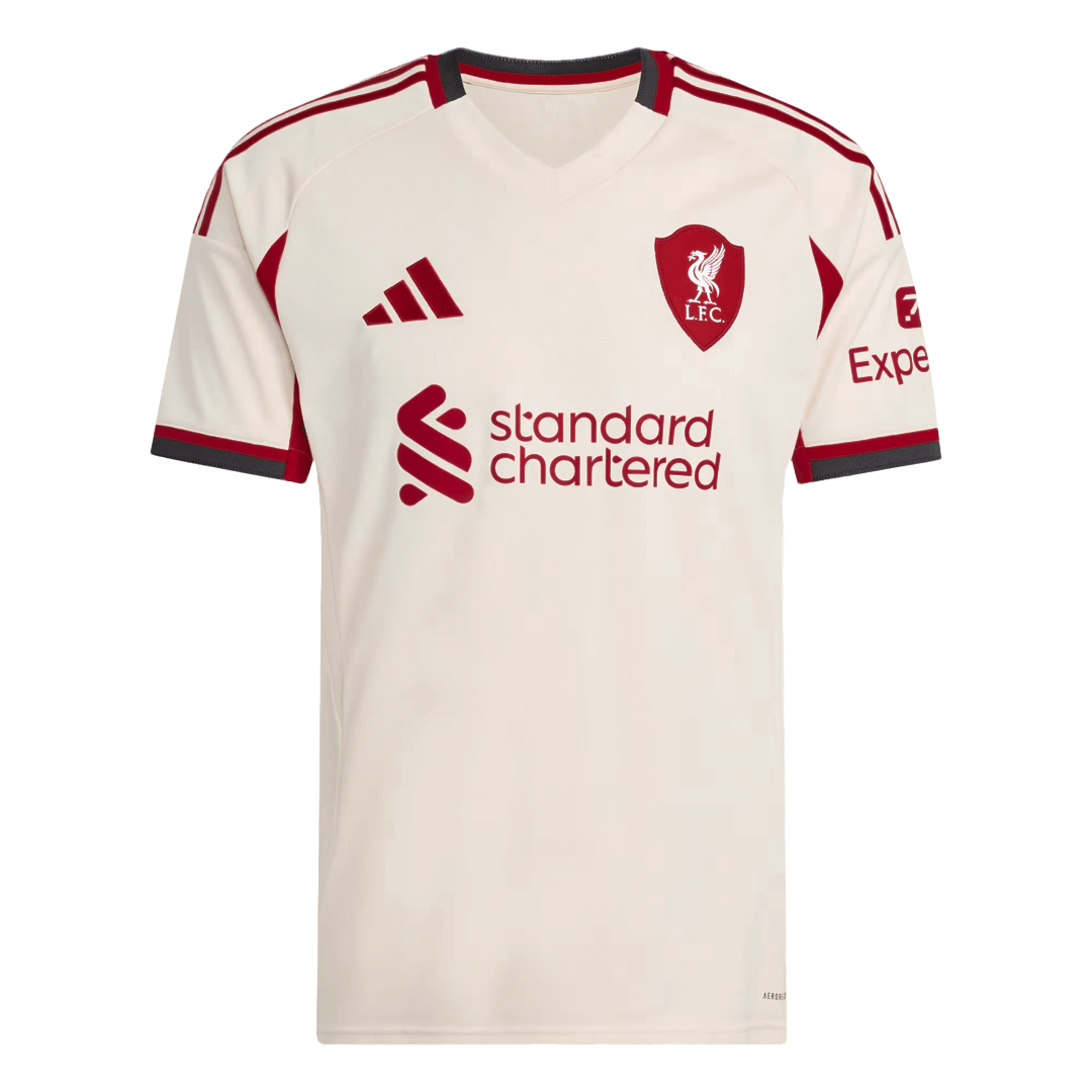 SZOBOSZLAI #8 Mens Liverpool Away Jersey 2025/26