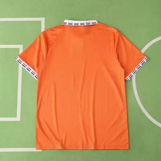 Netherlands National Team Home Retro Fan Version 1996 Season Jersey
