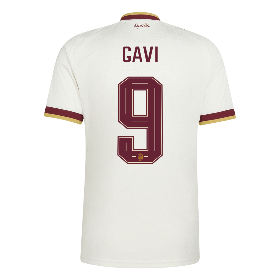 GAVI #9 Mens Spain World Cup Away Jersey 2026