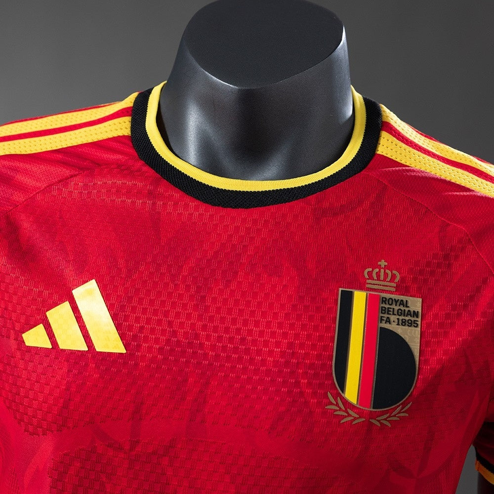 Belgium Home Jersey 2026 World Cup Player Version Football Kit Soccer Shirt