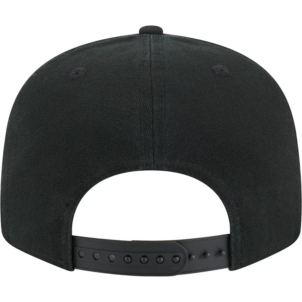New Era Pittsburgh Pirates Cotton Canvas 9FIFTY Split Panel Trucker Hat