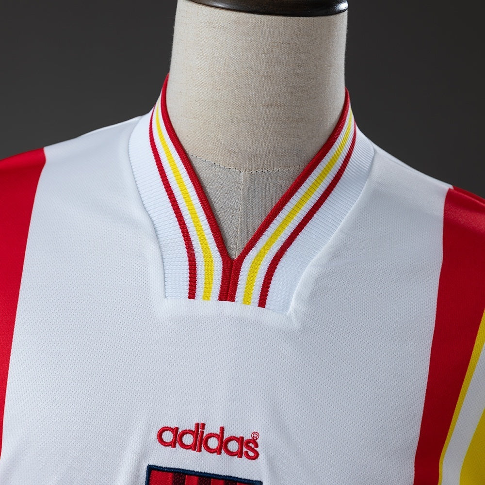 Spain Third Jersey 1996 Long Sleeves Retro Football Kit Soccer Shirt