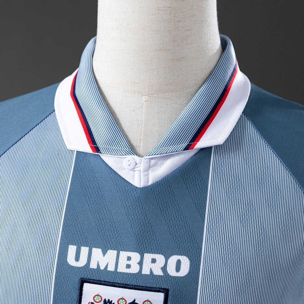 England Jersey 1996 Away Retro Football Kit