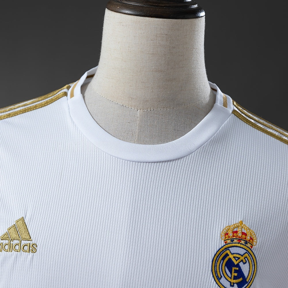 Real Madrid Home Jersey 2019-20 Retro Football Kit Soccer Shirt