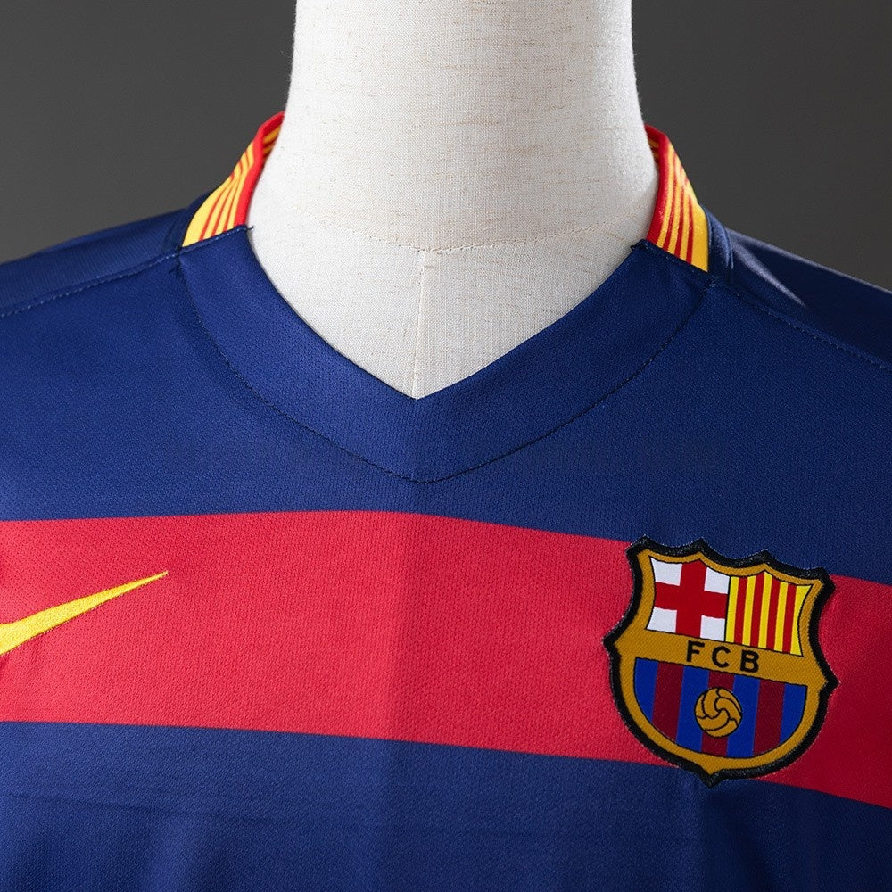 Barcelona Jersey 2015/16 Home Retro Football Kit