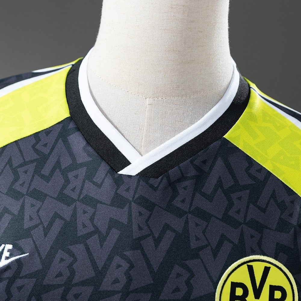 Dortmund Jersey 1995-96 Away Retro Football Kit