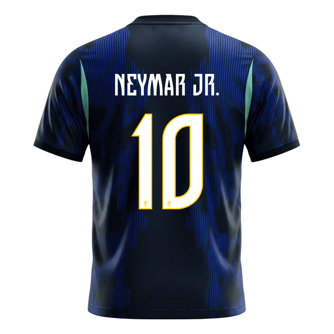 NEYMAR JR #10 Mens Brazil World Cup Away Jersey 2026