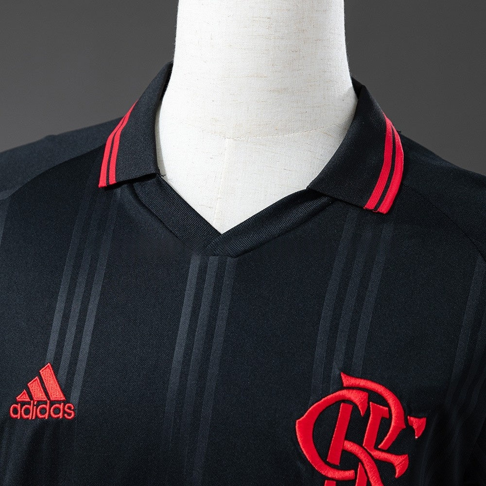 Flamengo Jersey 2019-20 Black Retro Kit Long Sleeves