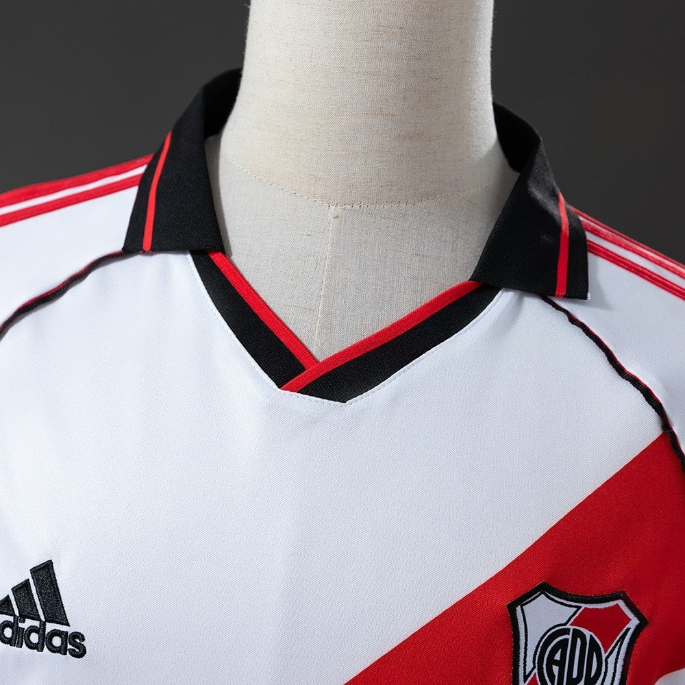 River Plate Jersey 2000-01 Home Retro Football Kit