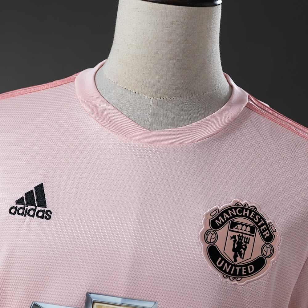 Manchester United Away Jersey 2018-19 Retro Football Kit Soccer Shirt