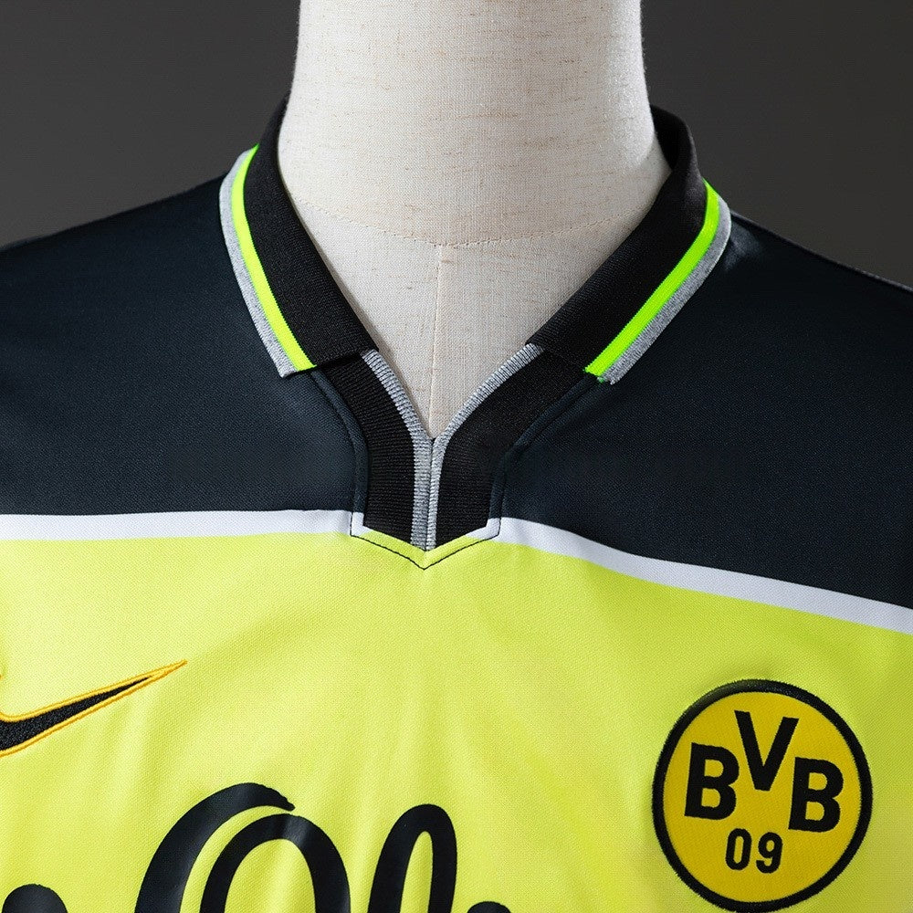 Dortmund Jersey 1997-98 Home Retro Kit