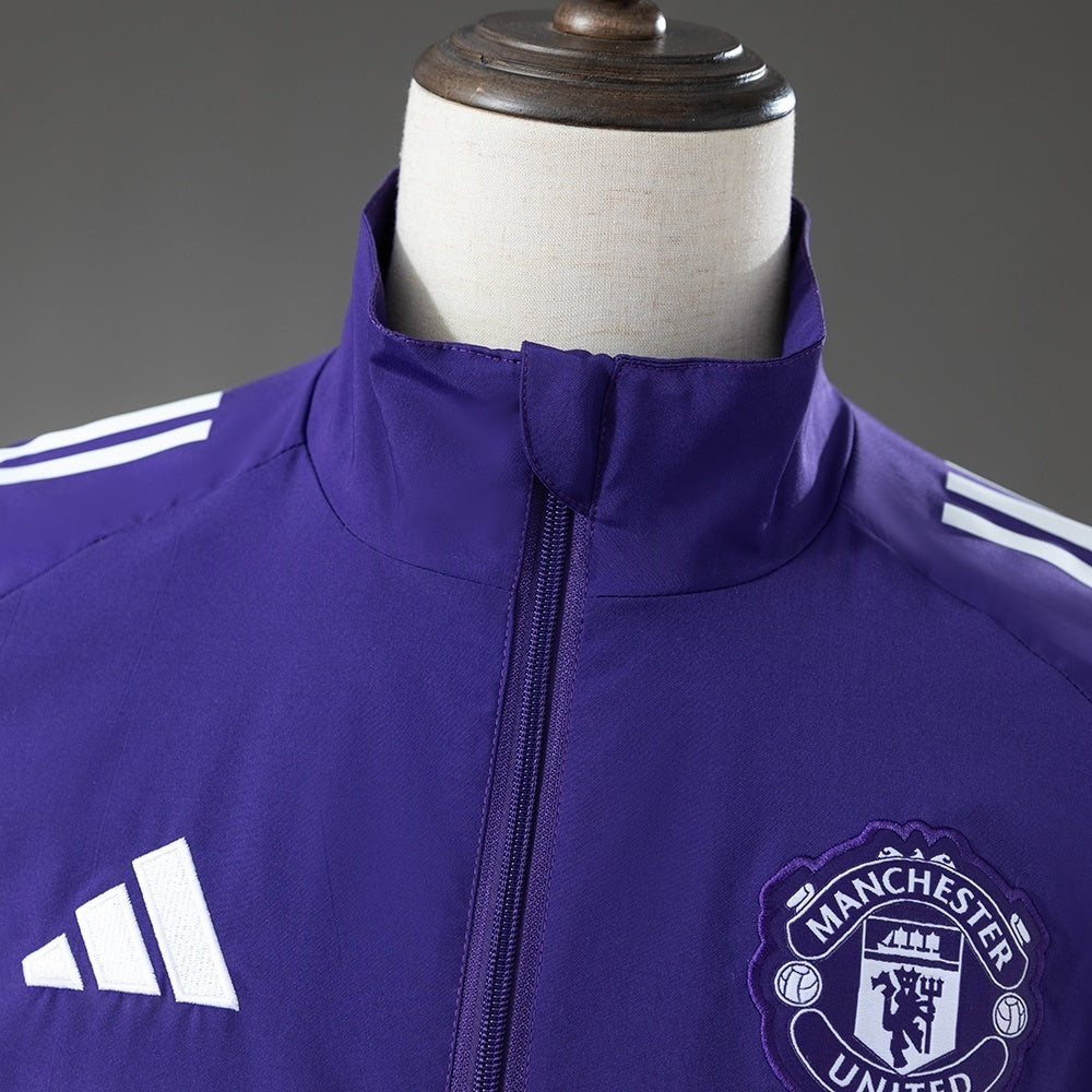 Manchester United Training Jacket 2026-2027 Football Kit Soccer Windbreaker