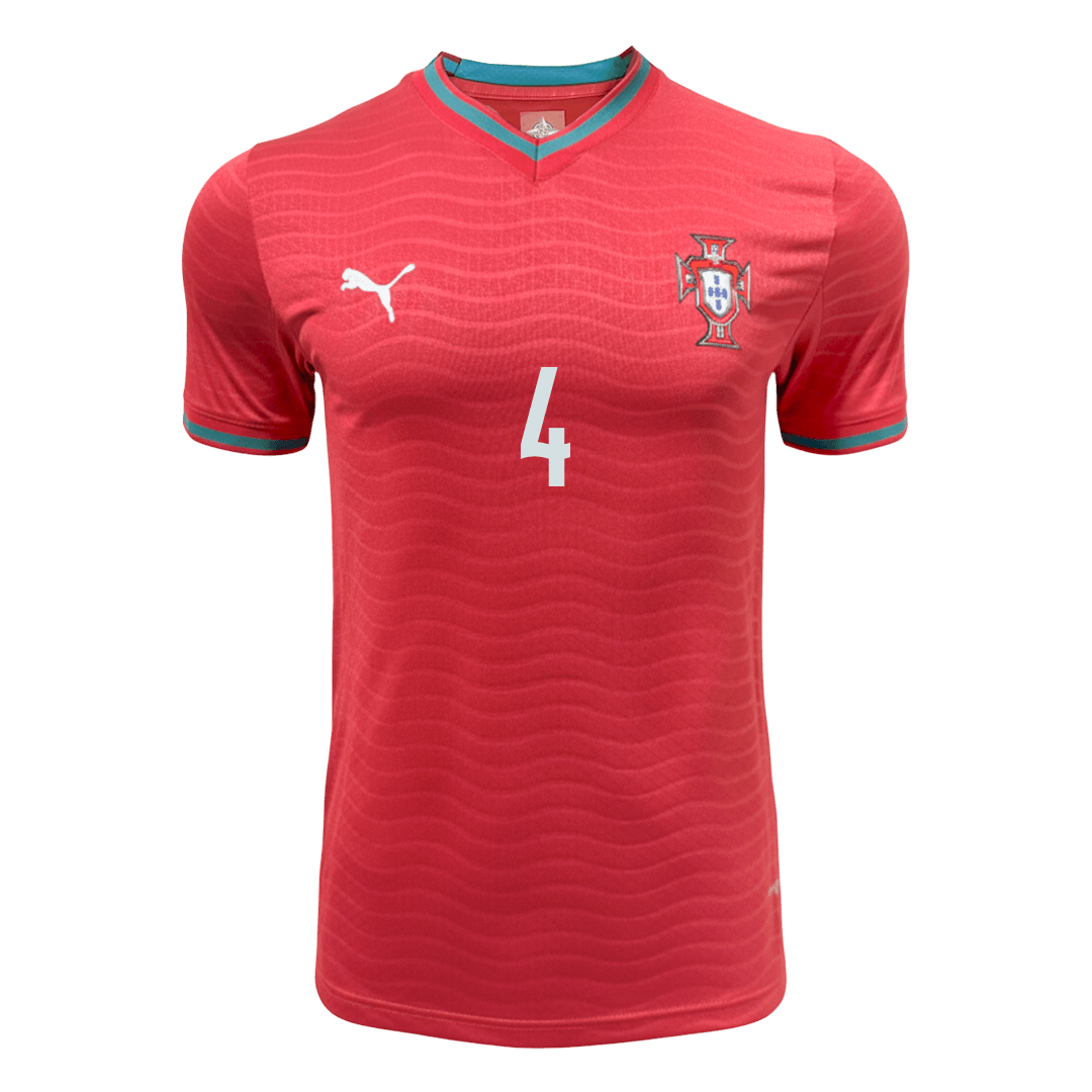 RÚBEN DIAS #4 Mens Portugal World Cup Home Jersey 2026 - Player Version (Slim Fit)