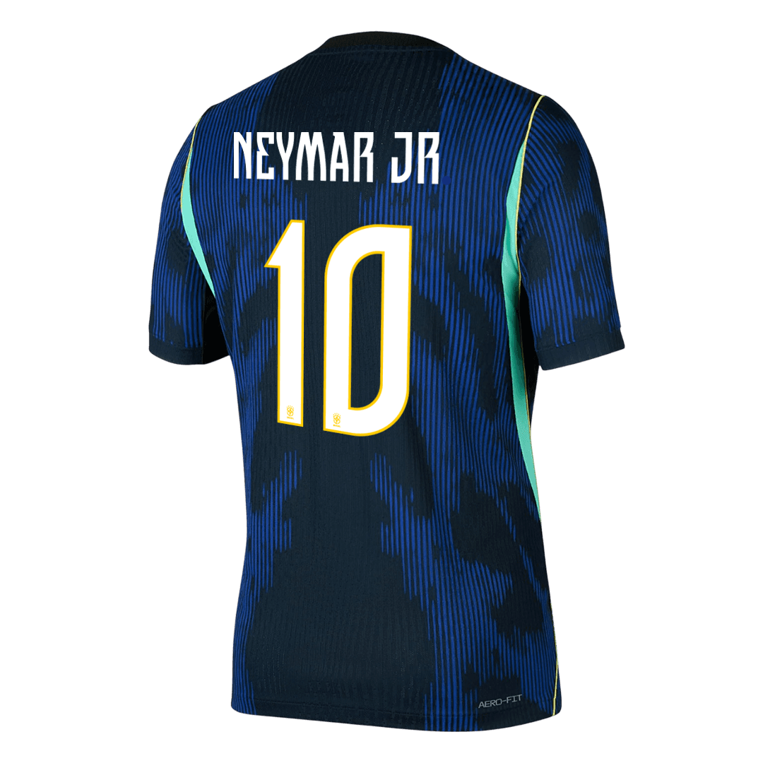 NEYMAR JR #10 Mens Brazil World Cup Away Jersey 2026 - Player Version (Slim Fit)