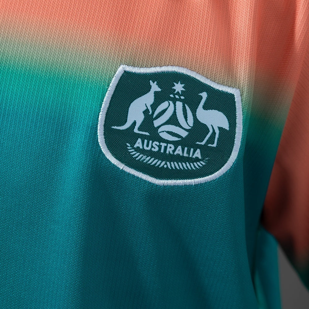 Kids Australia Away Jersey 2026 World Cup Football Kit Soccer Shirt