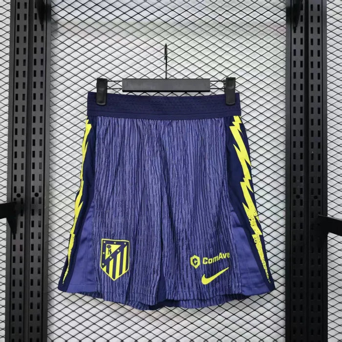 Player Version Atletico Madrid Shorts 25/26 Away Football Kit Soccer Shorts