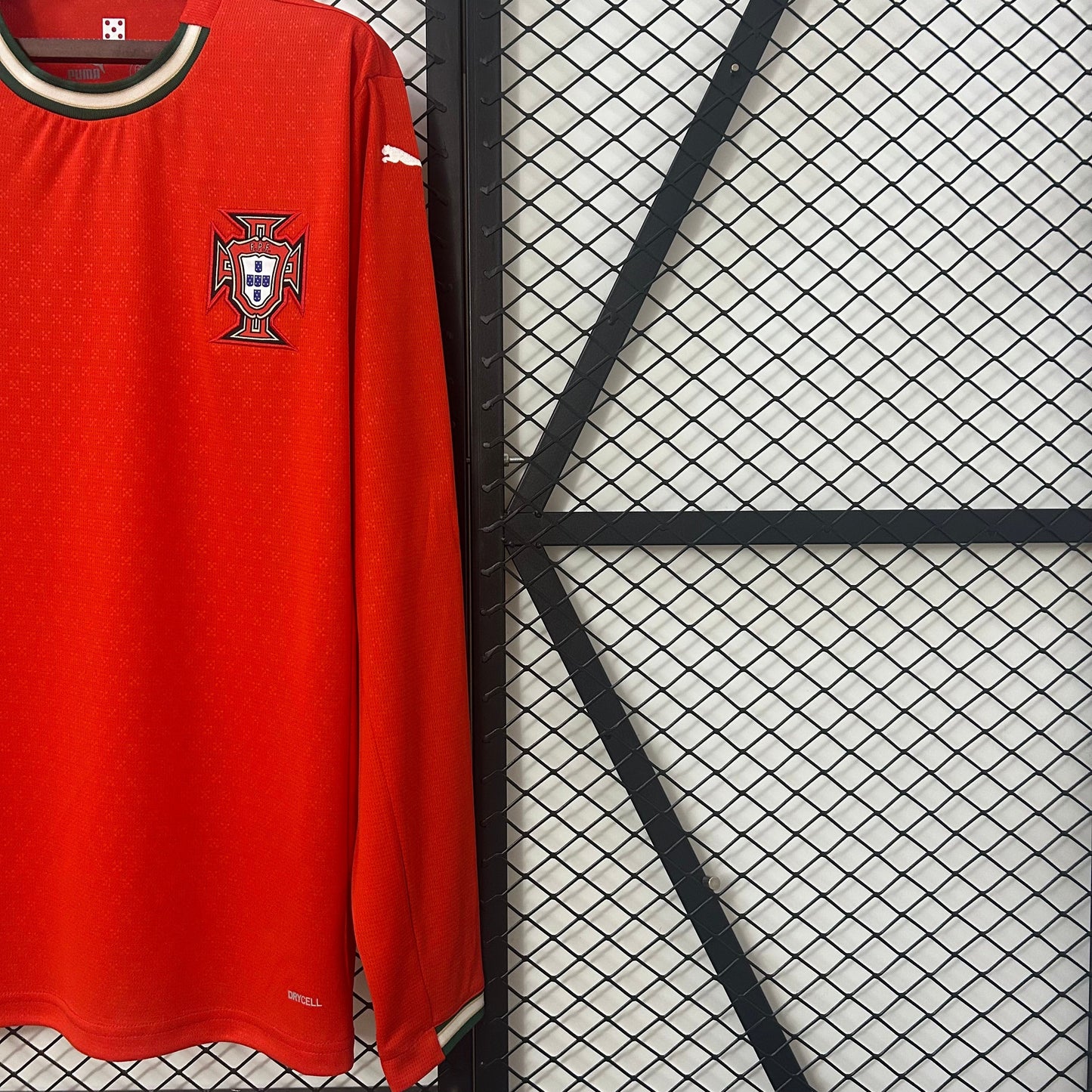 Portugal Jersey 25/26 Home Long Sleeves Ronaldo Football Kit Soccer Jersey