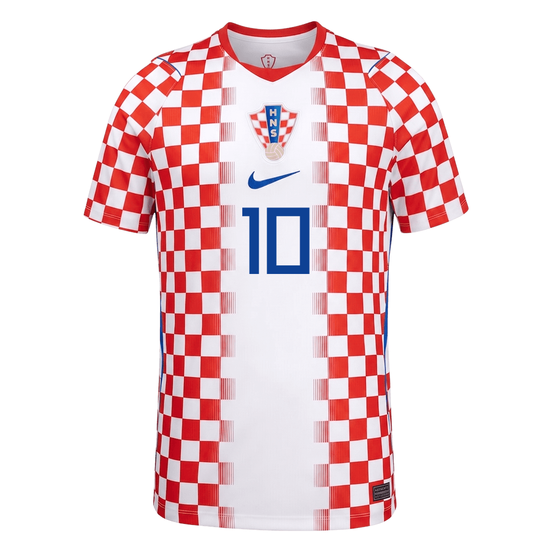 MODRIĆ #10 Mens Croatia World Cup Home Jersey 2026
