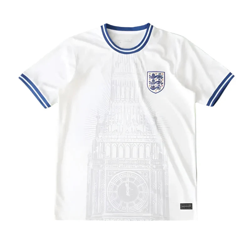 England National Team White Castle Fan Version 23/24 Season Jersey