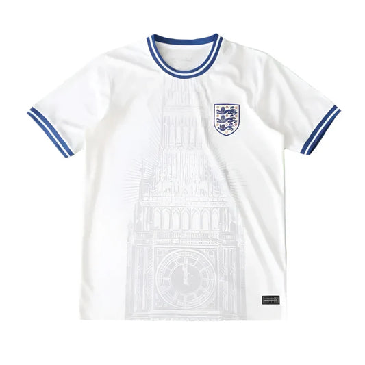 England National Team White Castle Fan Version 23/24 Season Jersey