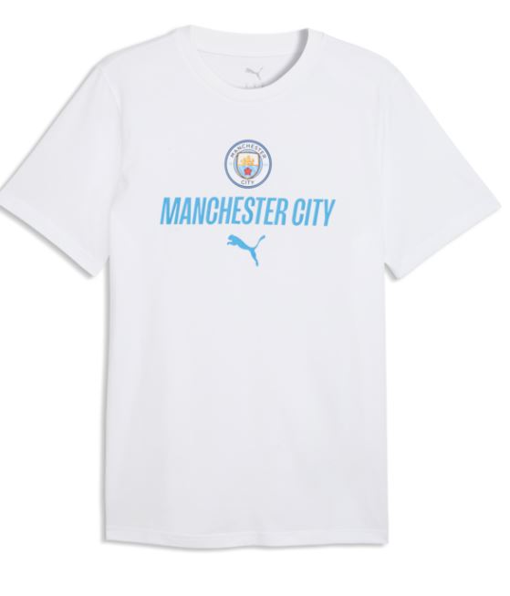 Puma Manchester City Futbol Culture T-Shirt - White