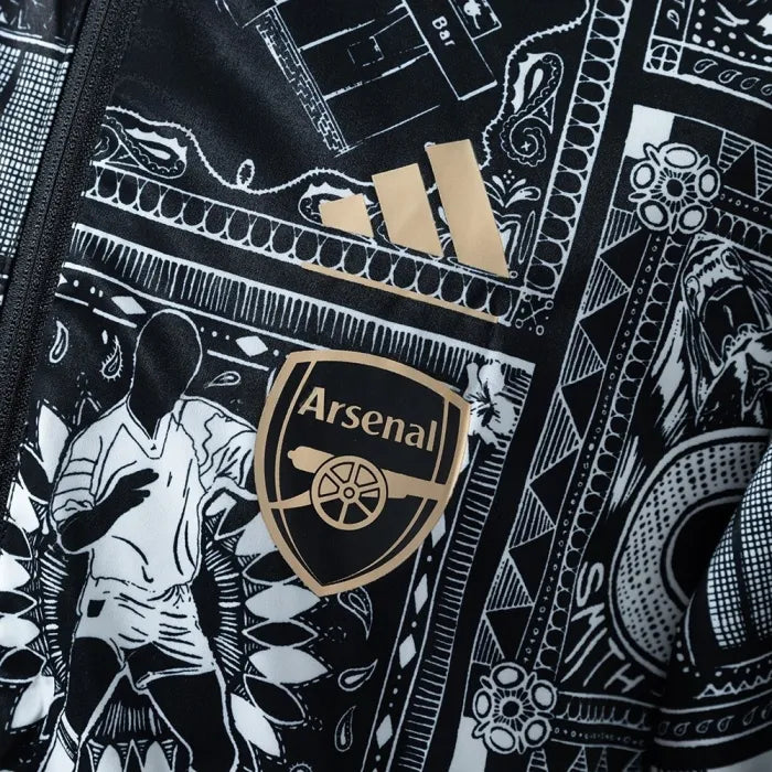 Arsenal Windbreaker 2025/26 Reversible Football Kit